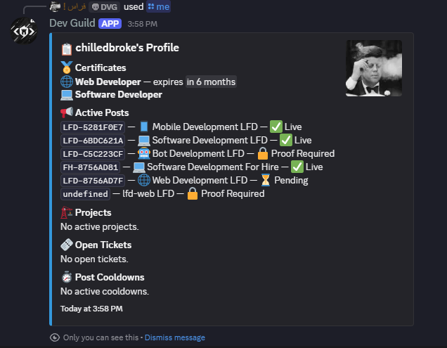 Developer Guild Discord bot